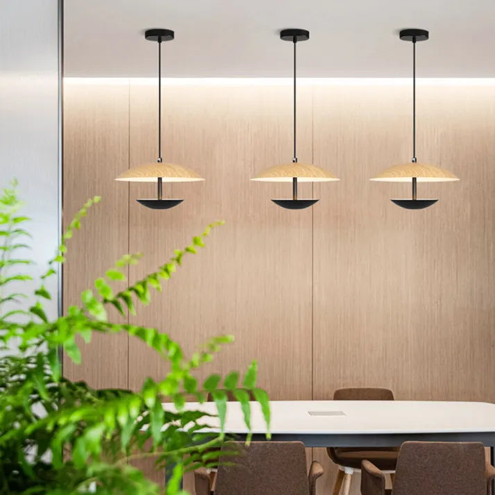 Erynda - Lampa wisząca nowoczesny dwukolorowy design Ø35 i Ø45 cm