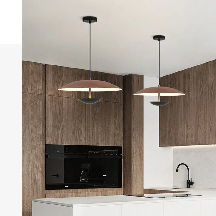 Erynda - Lampa wisząca nowoczesny dwukolorowy design Ø35 i Ø45 cm