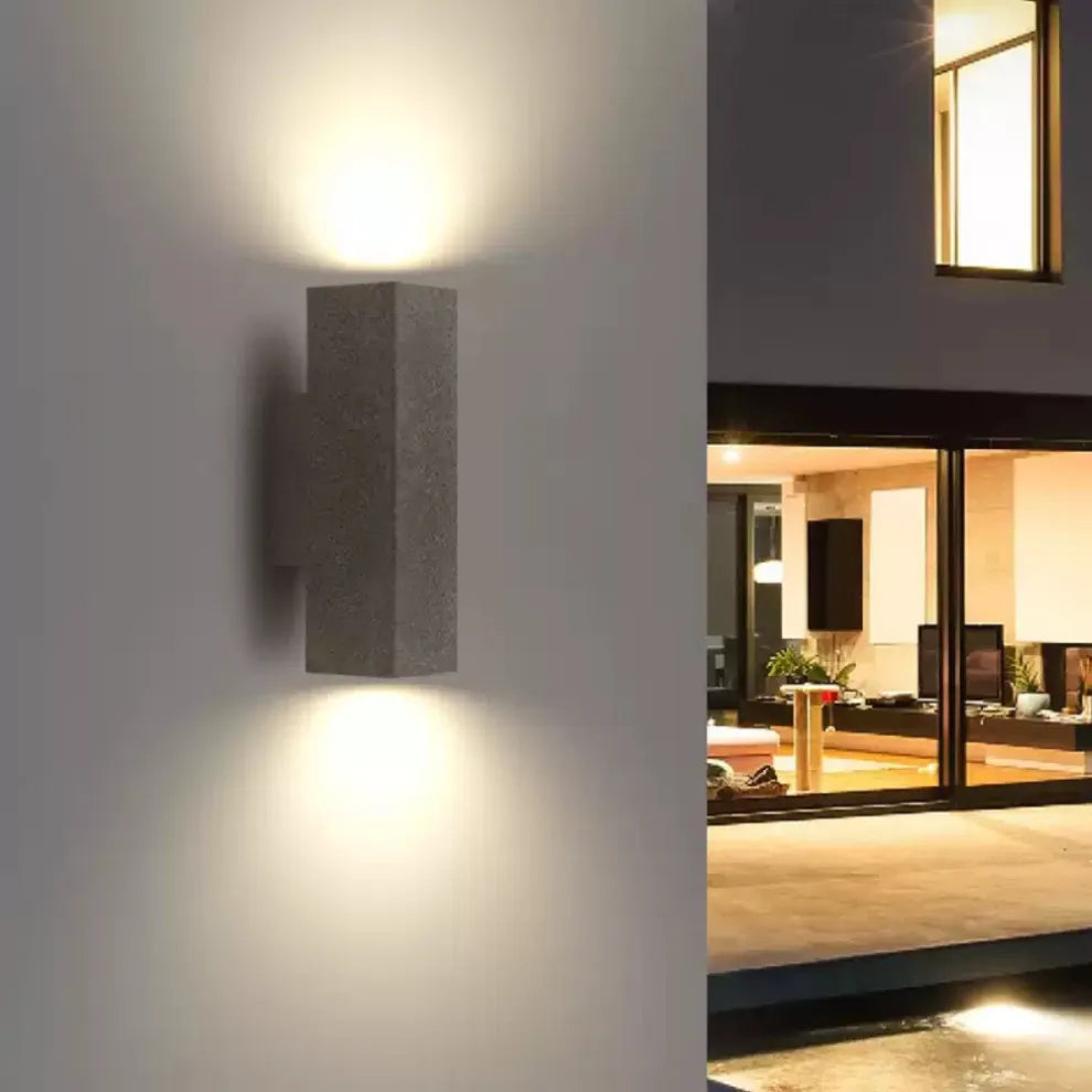 Dorinza - Zewnętrzna Lampa Ścienna Wodoodporna do Nowoczesnego Oświetlenia Elewacji