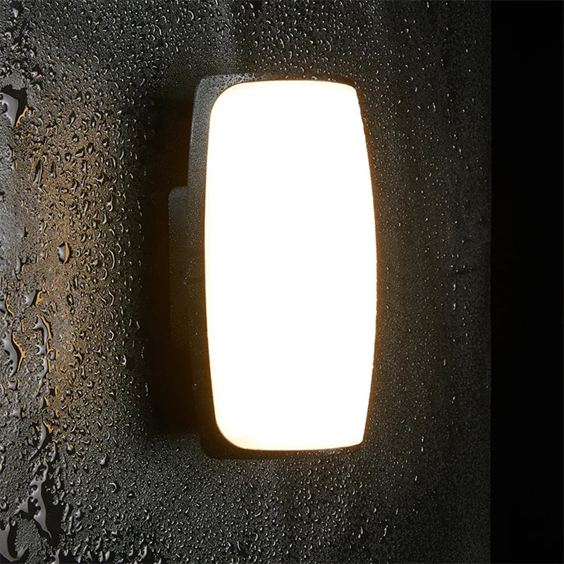 Astyra - Buiten Wandlamp LED Waterdicht IP65 Zwart Modern