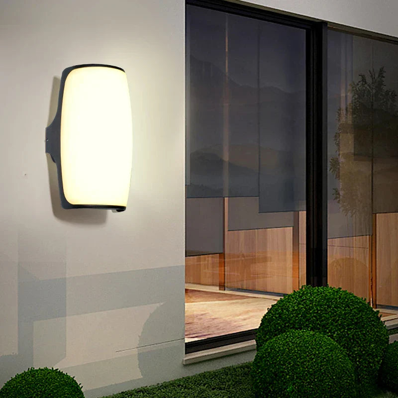 Astyra - Buiten Wandlamp LED Waterdicht IP65 Zwart Modern