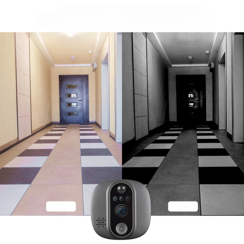 Cyrandis – inteligentny dzwonek do drzwi z kamerą WiFi, 120-stopniowym szerokim kątem widzenia w nocy i dwukierunkowym zabezpieczeniem audio