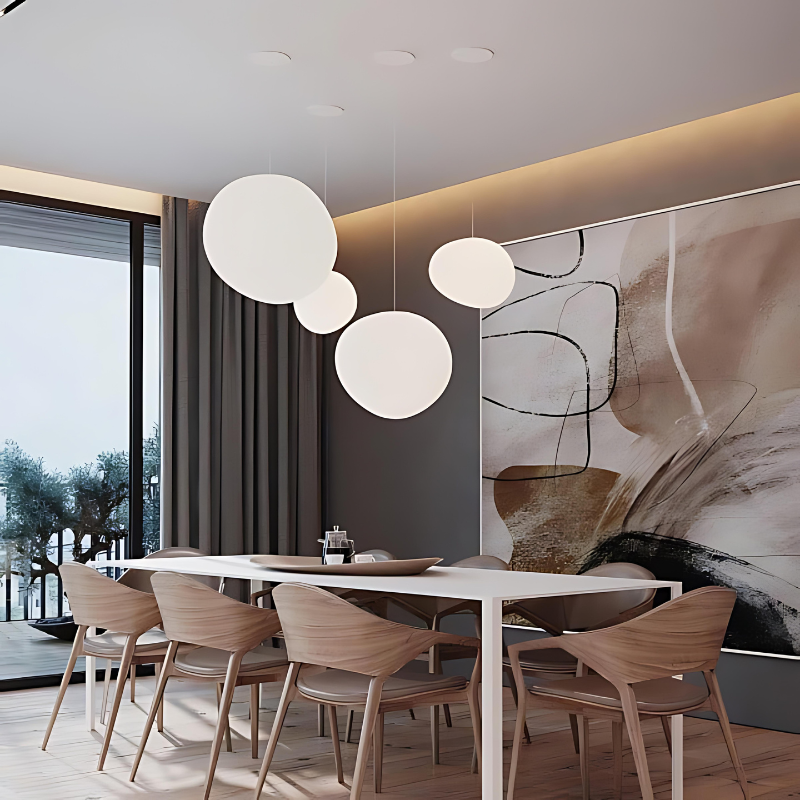 Auralyne - Acryl Kiezelvormige Hanglamp