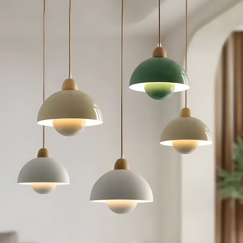 Amarelia - Rustieke Houten Hanglamp voor een Warme Sfeervolle Uitstraling