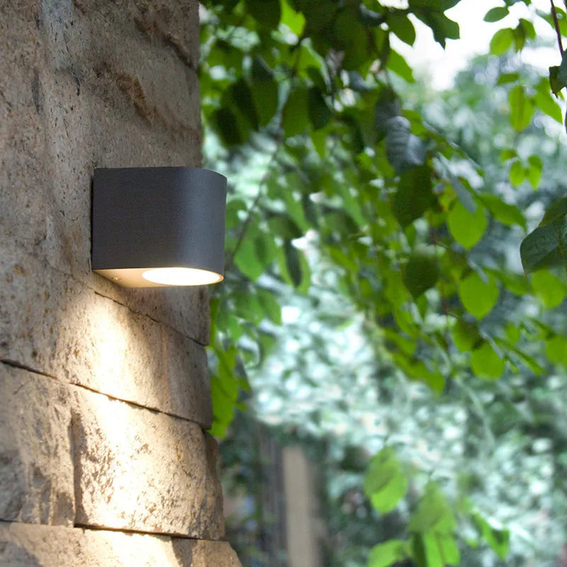 Avariel - Wandlamp Aluminium en Glas Binnen Buiten 2 Stijlen Moderne Ontwerp