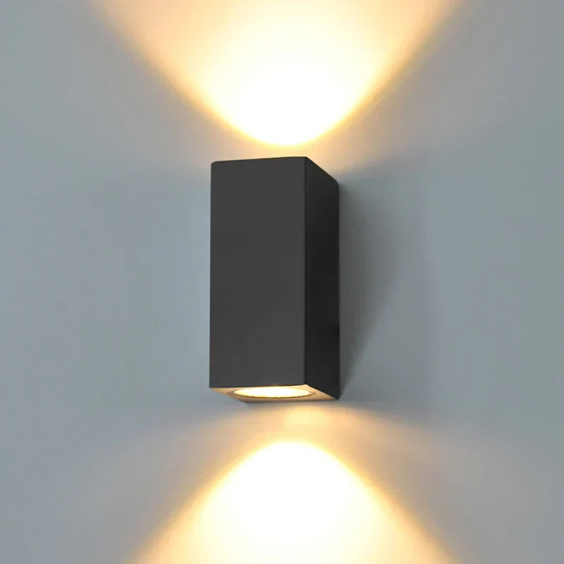 Seralyn - Moderne Buiten Wandlamp LED Zwart
