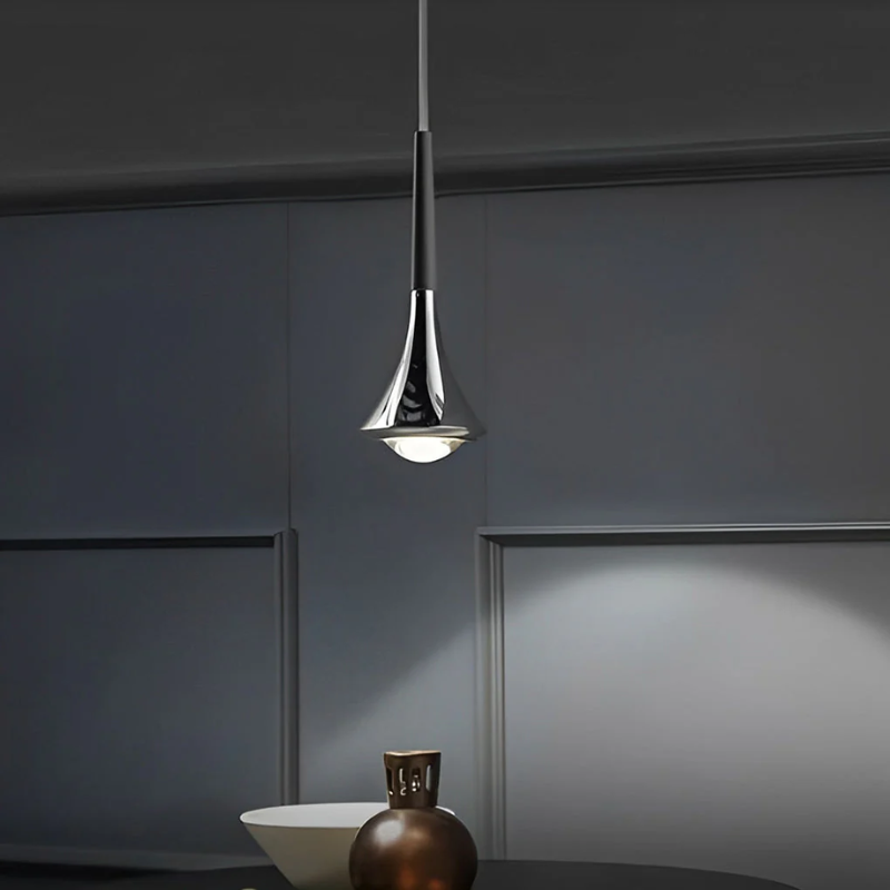 Leontia - Scandinavische Hanglamp in Druppelvorm van Metaal