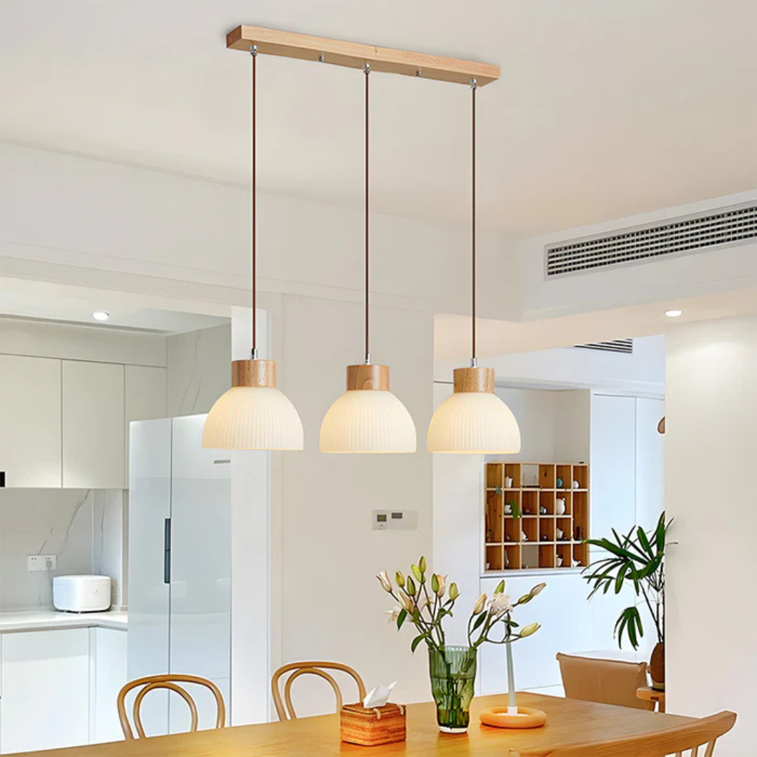 Leva - Glazen Blikvanger Hanglamp