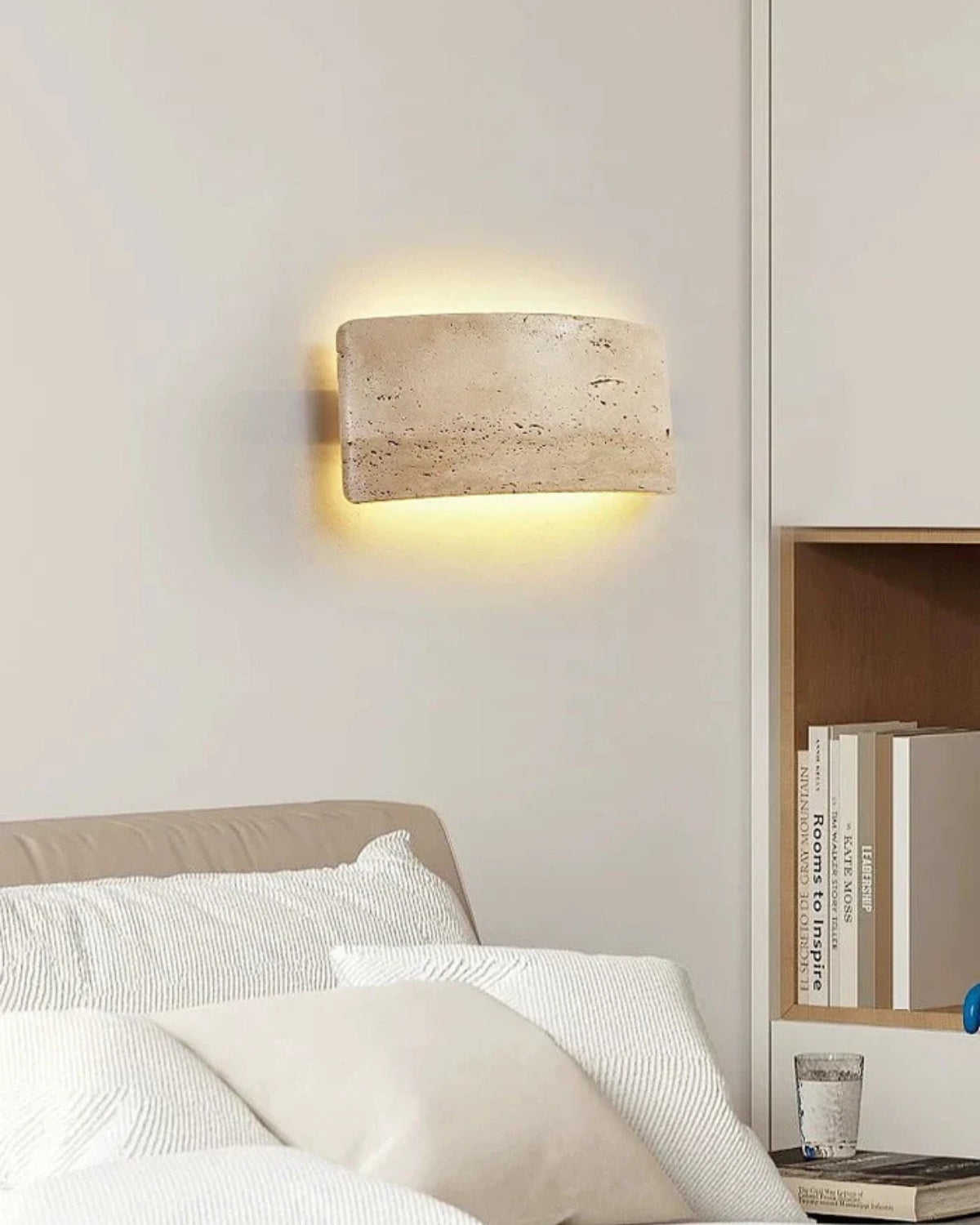 Averna - Nowoczesny projekt lampy ściennej Nastrojowe oświetlenie ścienne LED
