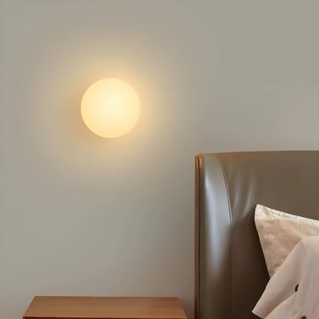 Pietas - Stijlvolle Glazen Wandlamp