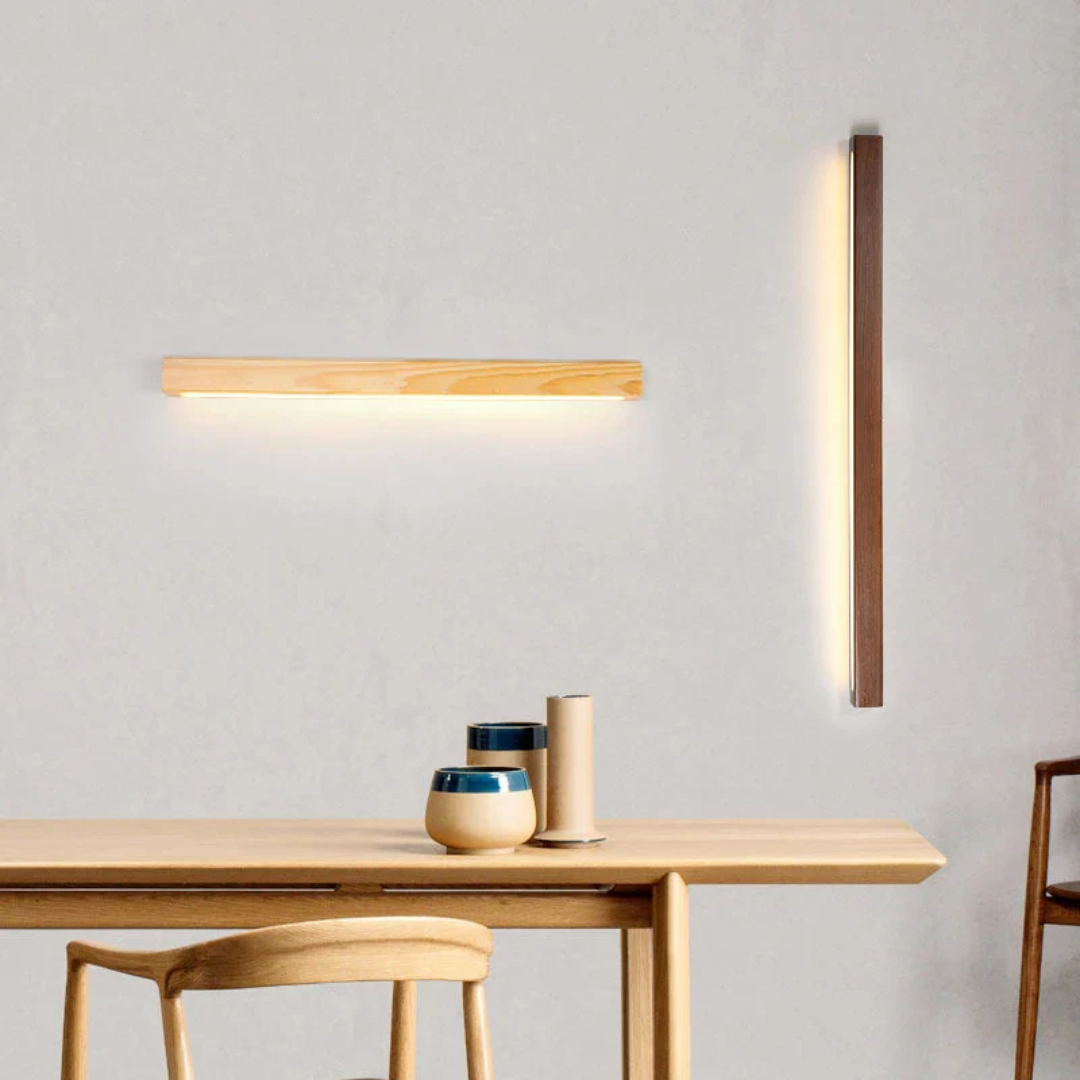 Tullia - Stijlvolle Wandlamp Van hout