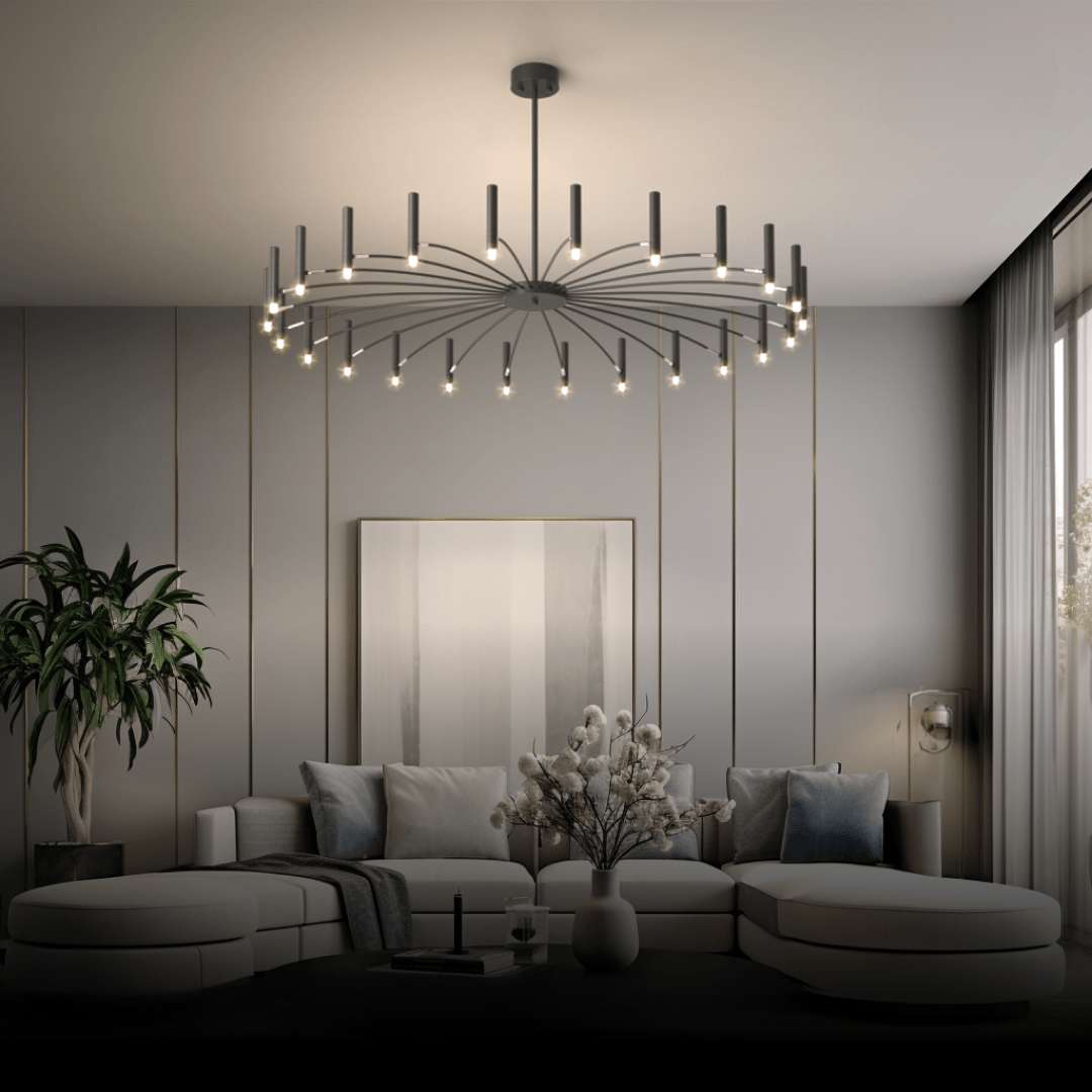 Clarona - Elegante Kroonluchter met Kaarslichten