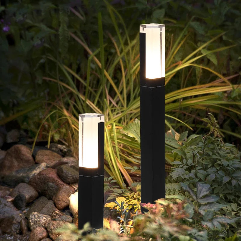 Orlena - LED Buitenlamp Waterdicht Zwart