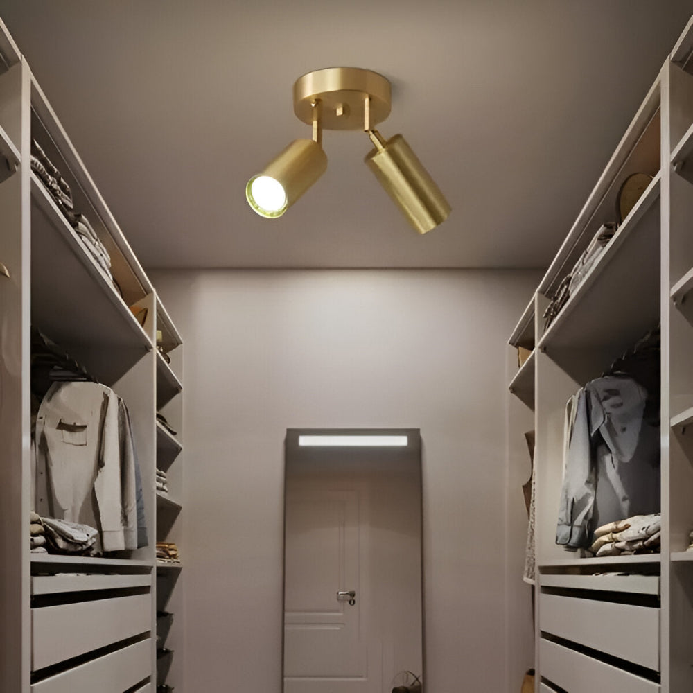 Tessera - Messing LED Plafondlamp Modern Ontwerp