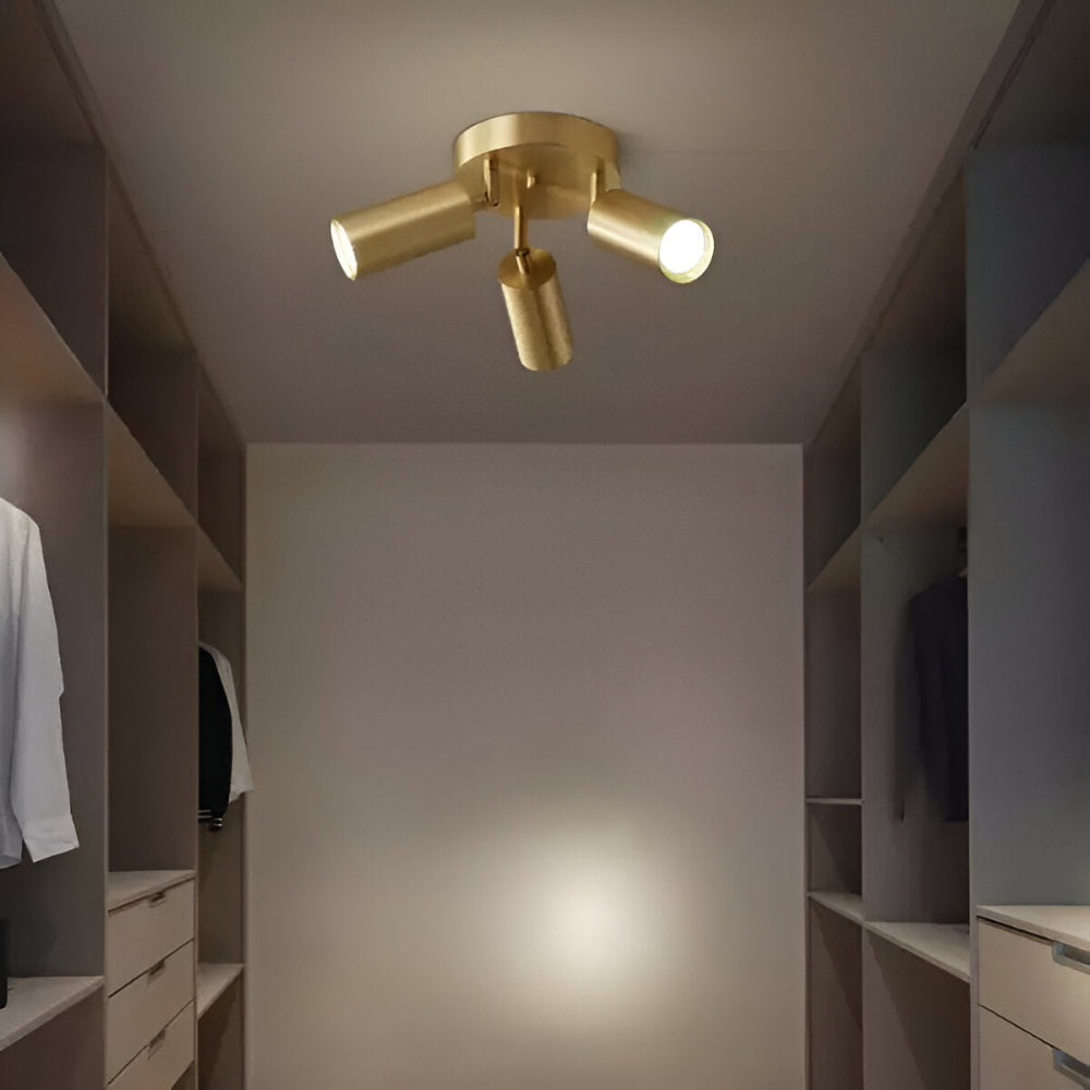 Tessera - Messing LED Plafondlamp Modern Ontwerp