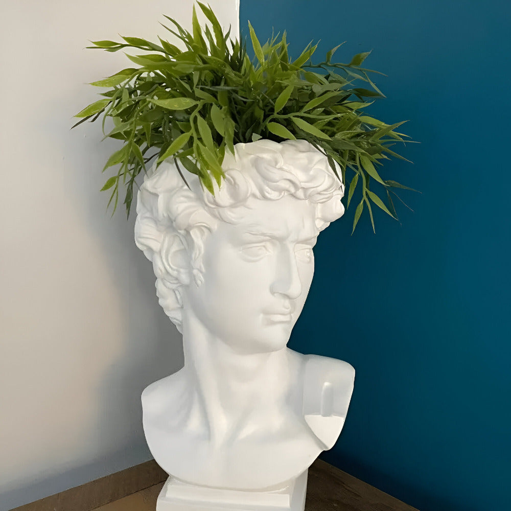 Orlunea - Elegante Griekse Godenvaas als Artistieke Decoratie
