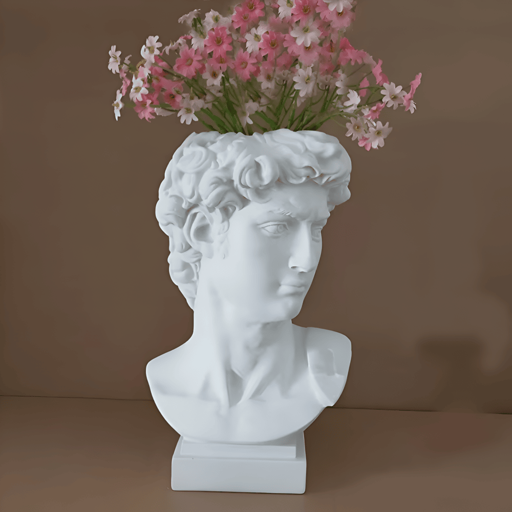 Orlunea - Elegante Griekse Godenvaas als Artistieke Decoratie