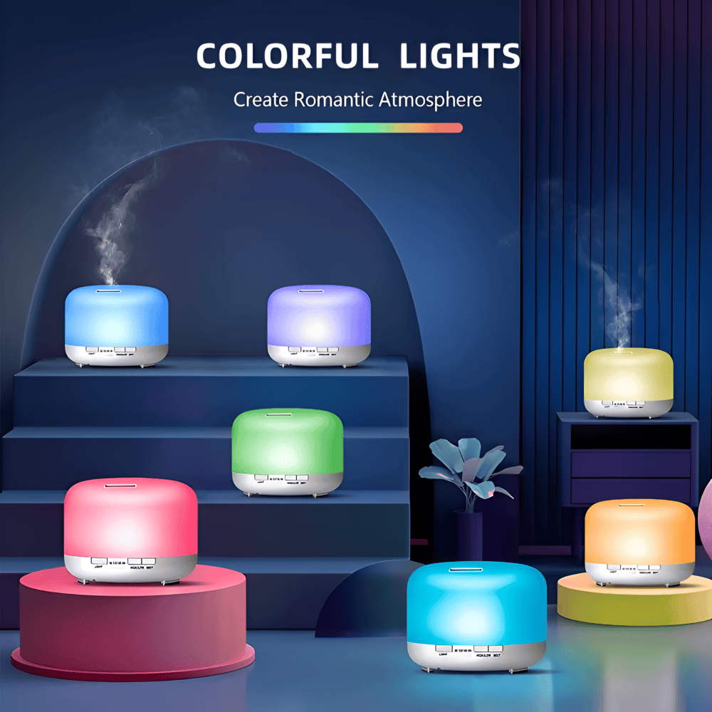 Lyrae - LED Aroma Diffuser with Bluetooth Speaker and Humidifier