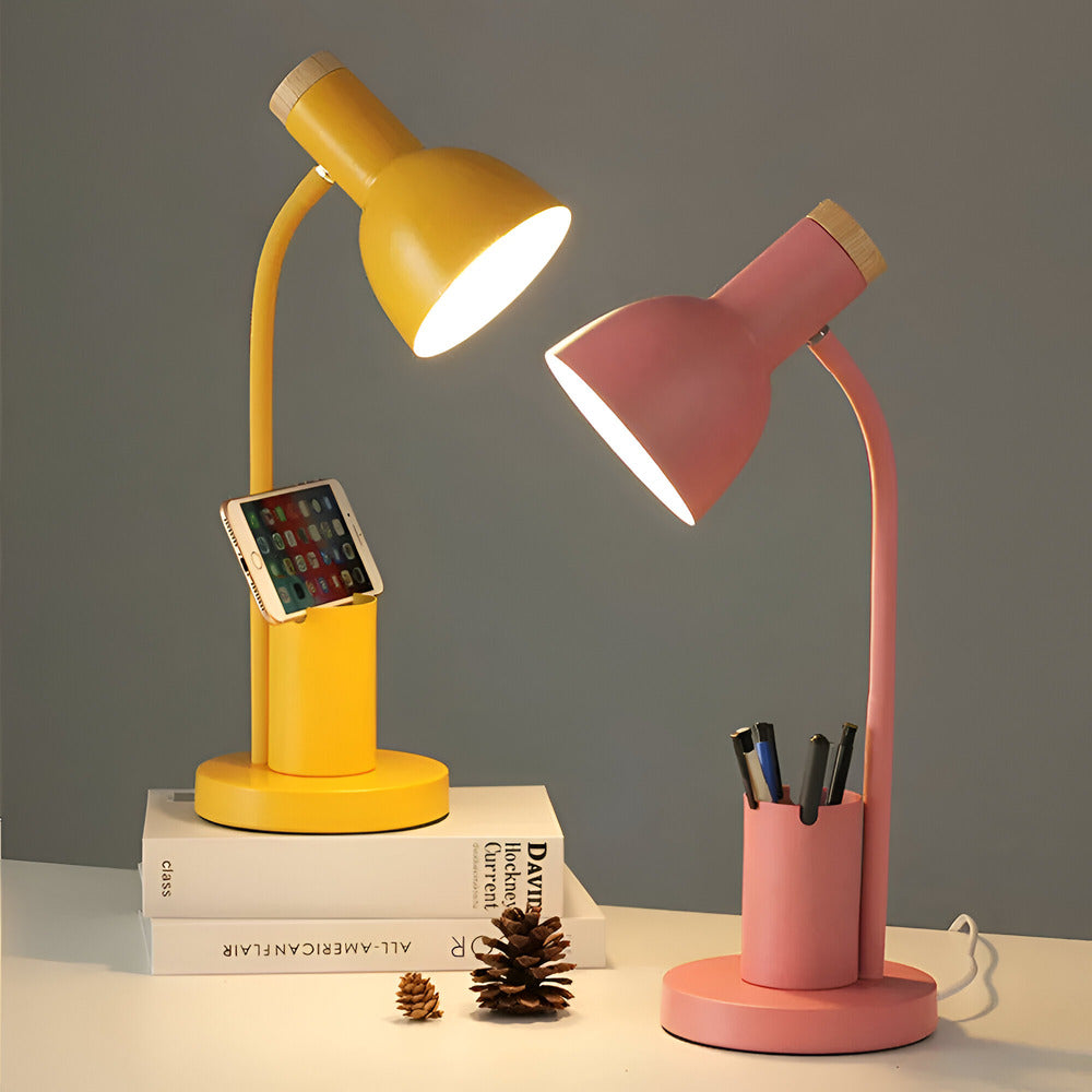 Cressida - Moderne LED Tafellamp met Pennenhouder