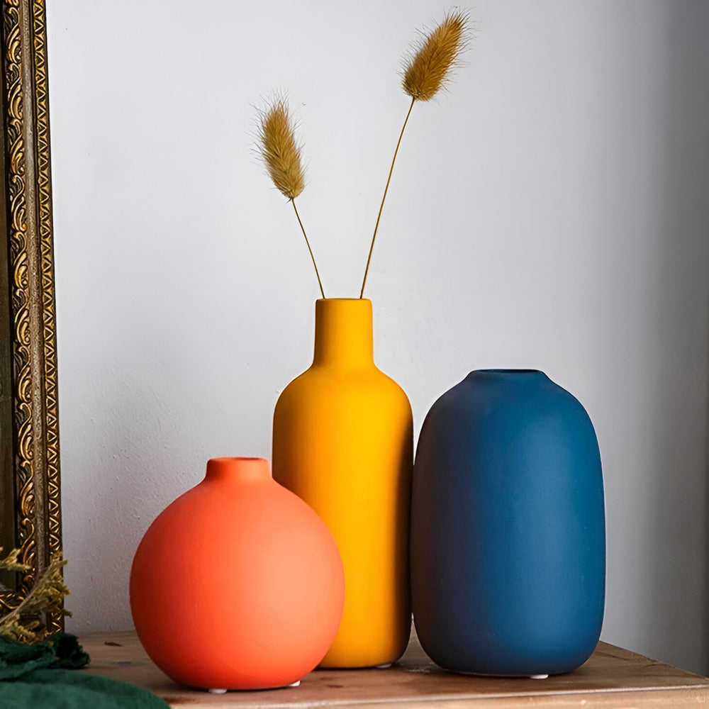 Astraelle - Scandinavische Keramieken Vaas in Minimalistische Stijl