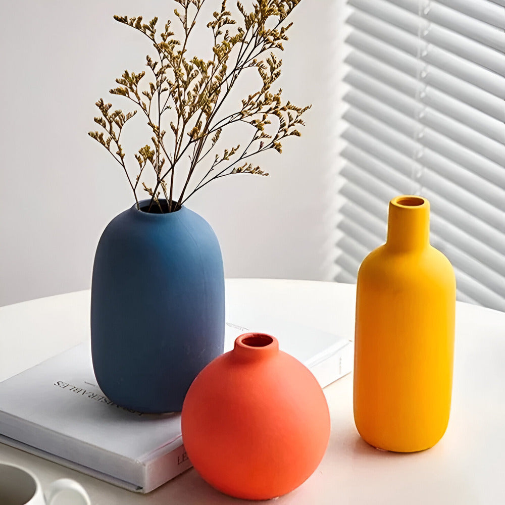 Astraelle - Scandinavische Keramieken Vaas in Minimalistische Stijl