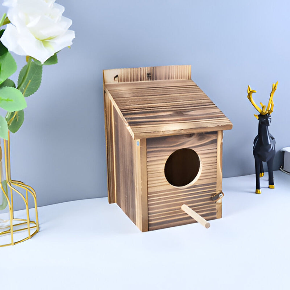 Virella - Weerbestendig Houten Vogelhuisje