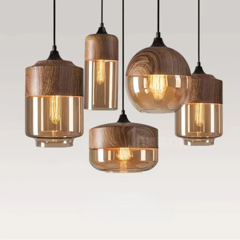 Laurissa - Luksusowa lampa wisząca z dmuchanego szkła, regulowany kabel