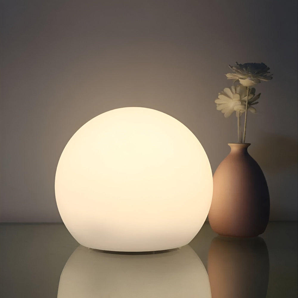 Thessara - LED Tafellamp met Dynamische Kleurverandering in Bolvorm