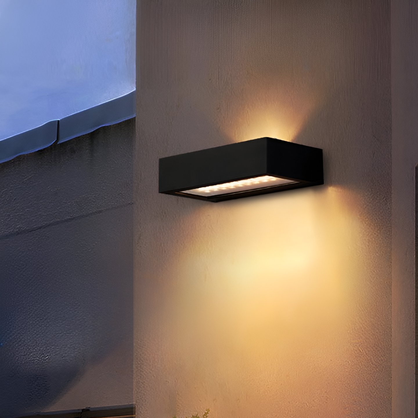 Solarae - Moderne IP65 Waterdichte Buiten Wandlamp Met Sensor