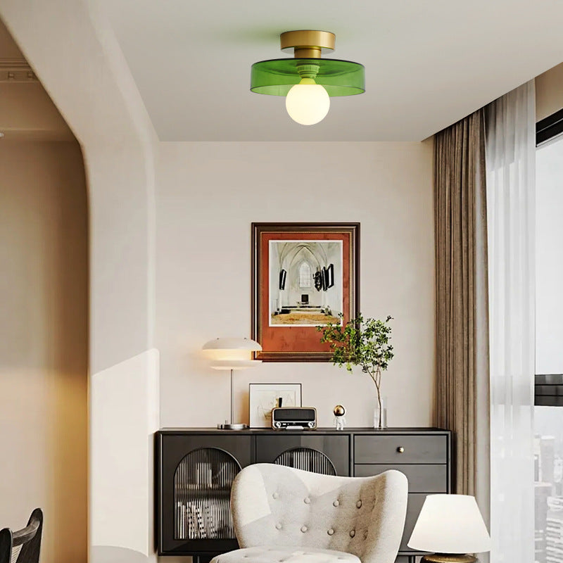 Velastra - Franse Plafondlamp in Bauhaus-stijl