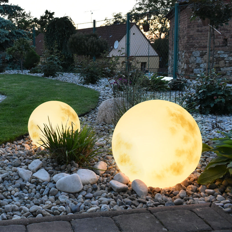 Maralune - Tuinlamp op Zonne-energie met Maandesign
