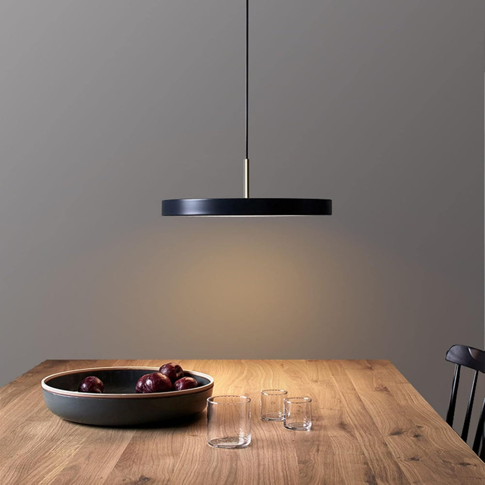 Solenna - Okrągła lampa wisząca LED, nowoczesna, minimalistyczna