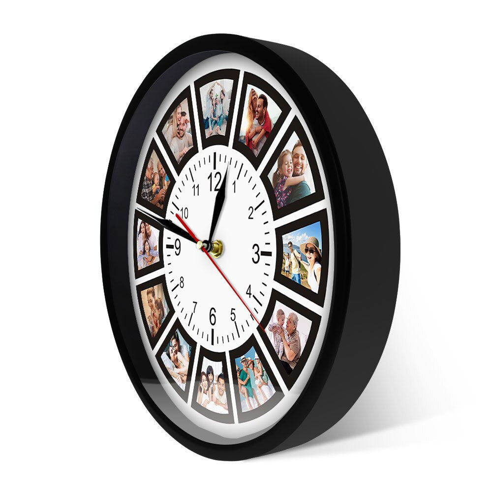 Camena - Personaliseerbare Wandklok met Foto's