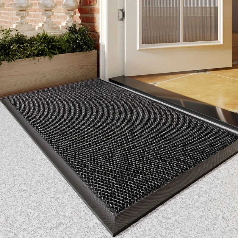 Ignavia - PVC Rubber Deurmat Antislip en Waterdicht voor Binnen en Buiten