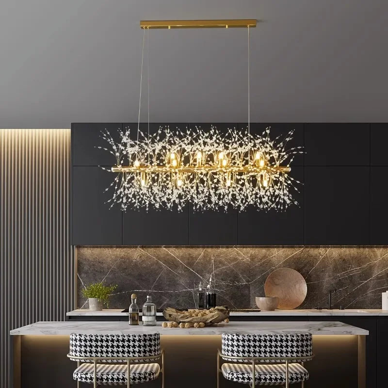 Thyrena - LED Hanglamp voor Woonkamer, Slaapkamer en Eetkamer