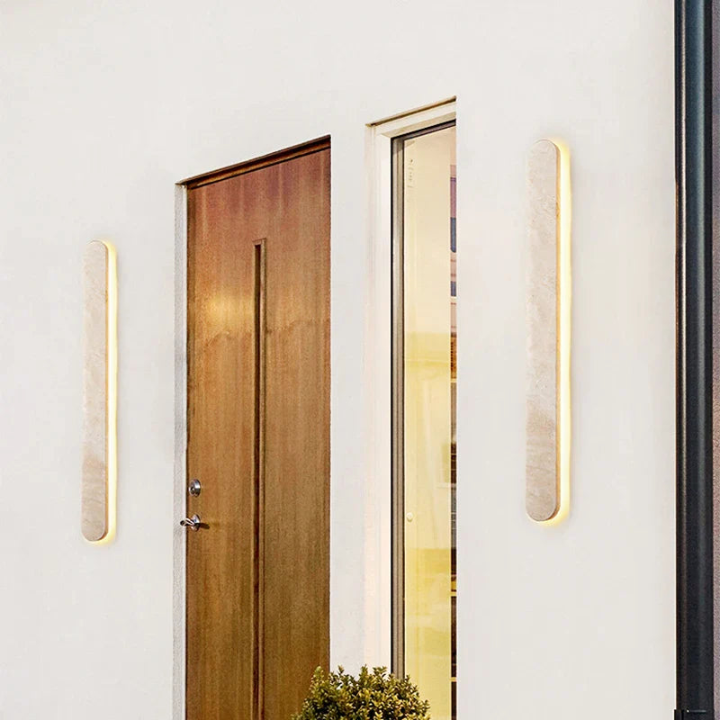 Thalyn - Wabi Sabi Minimalistische LED Wandlamp IP65