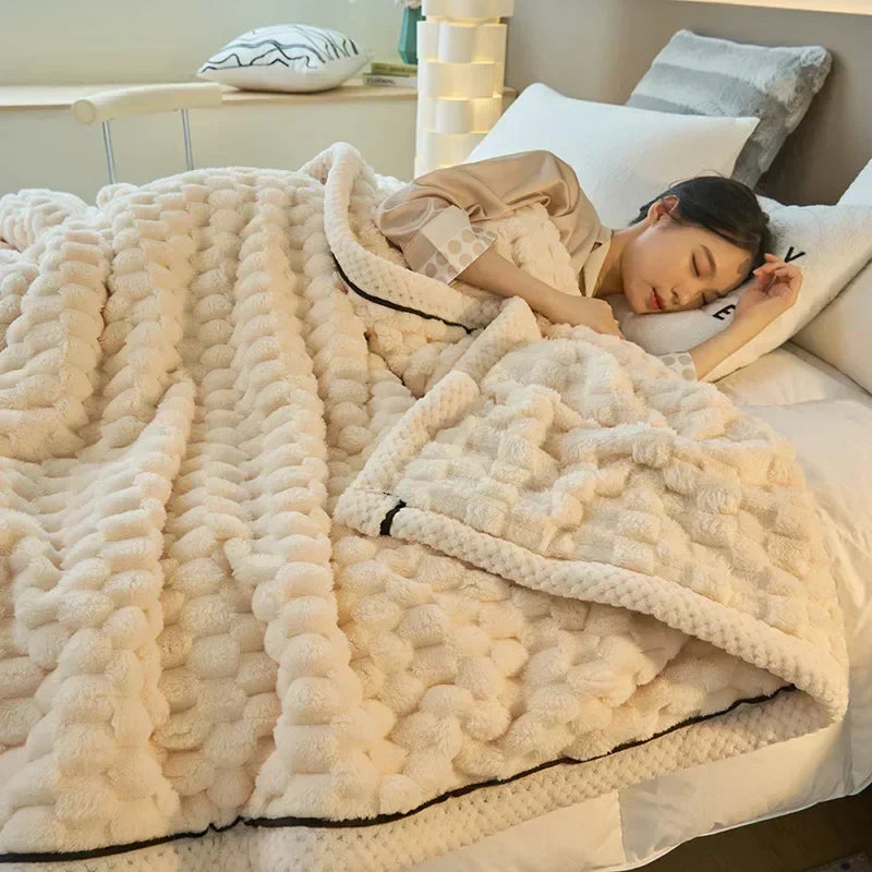 Caelistrae - Soft Autumn Flannel Blanket