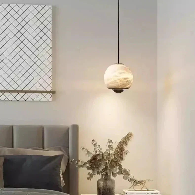 Silvanus - Elegante Scandinavische Marmeren Hanglamp