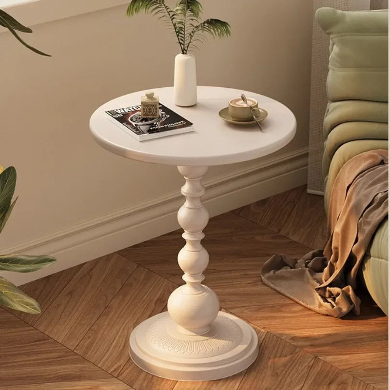 Mariselle - Vintage Moderne Ronde Bijzettafel