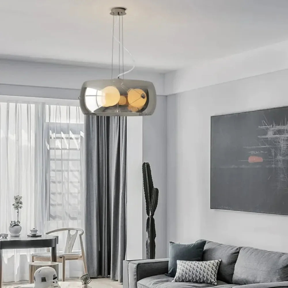 Aurion - Moderne Glazen LED Hanglamp voor Keuken Woonkamer en Eetkamer