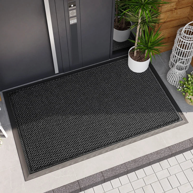 Ignavia - PVC Rubber Deurmat Antislip en Waterdicht voor Binnen en Buiten