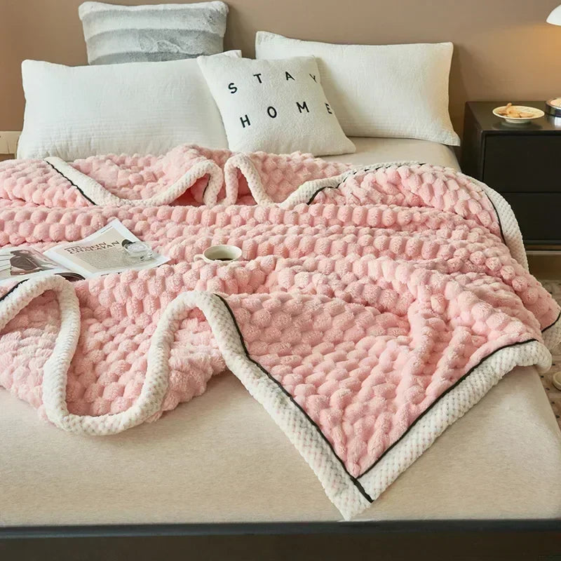 Caelistrae - Soft Autumn Flannel Blanket