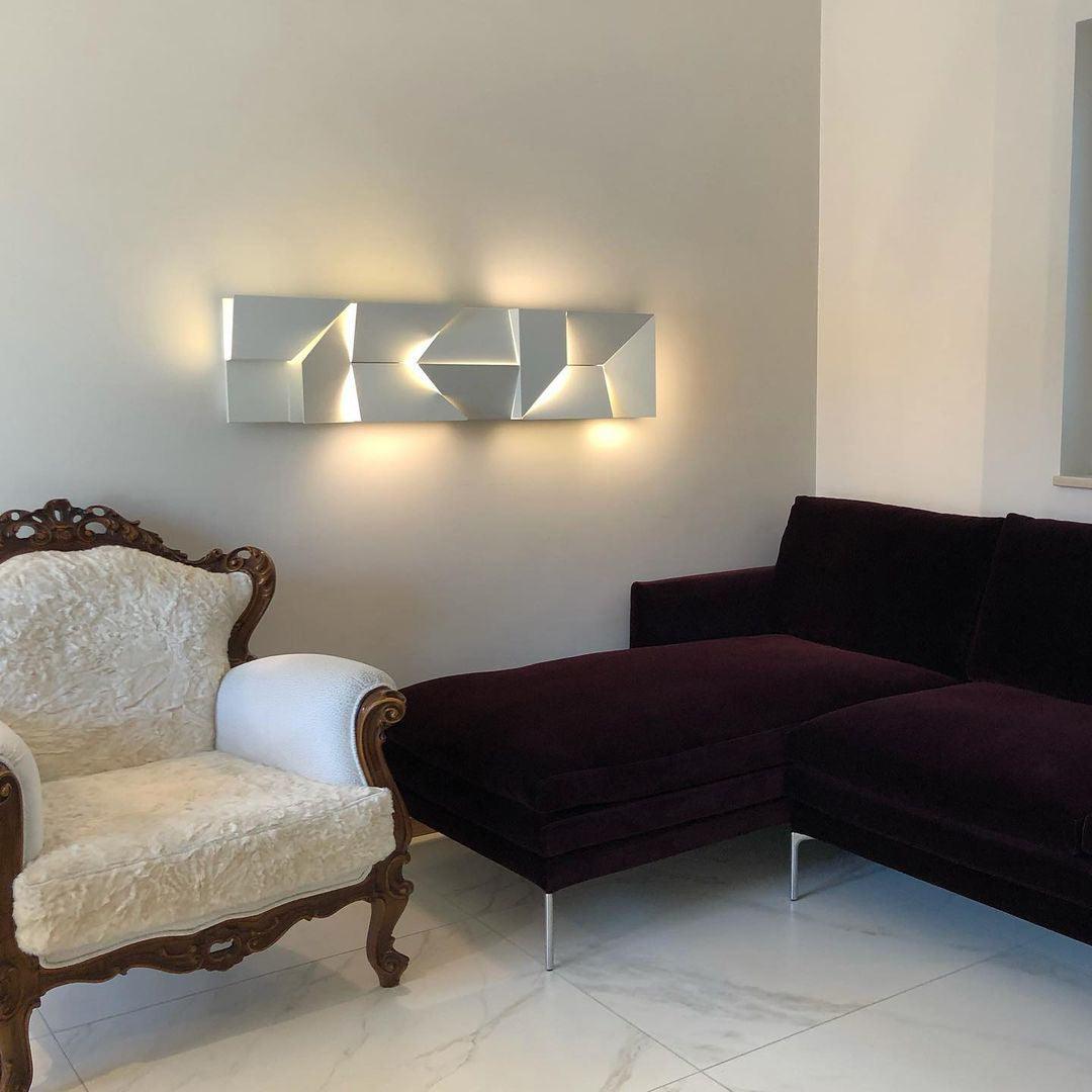 Isara - Minimalistische Aluminium Wandlamp
