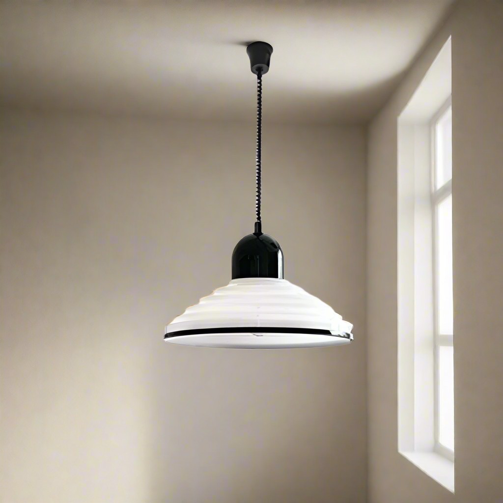 Lunoria - Stijlvolle Glazen Hanglamp voor Moderne Ruimtes