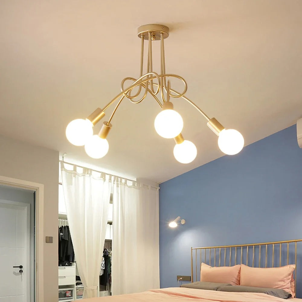 Aventra - Vintage LED Ceiling Lamp in Antique Design