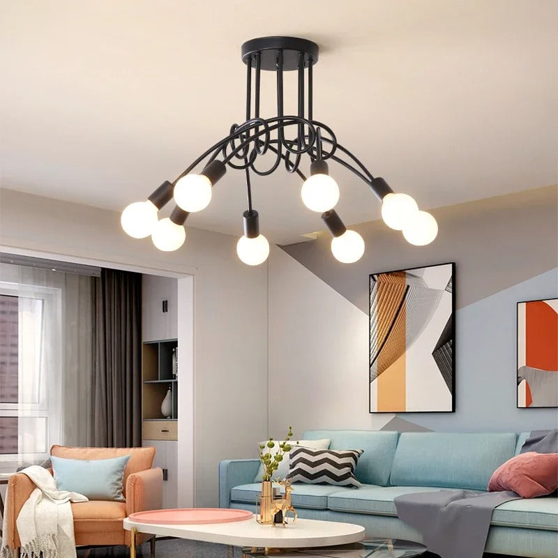 Aventra - Vintage LED Ceiling Lamp in Antique Design