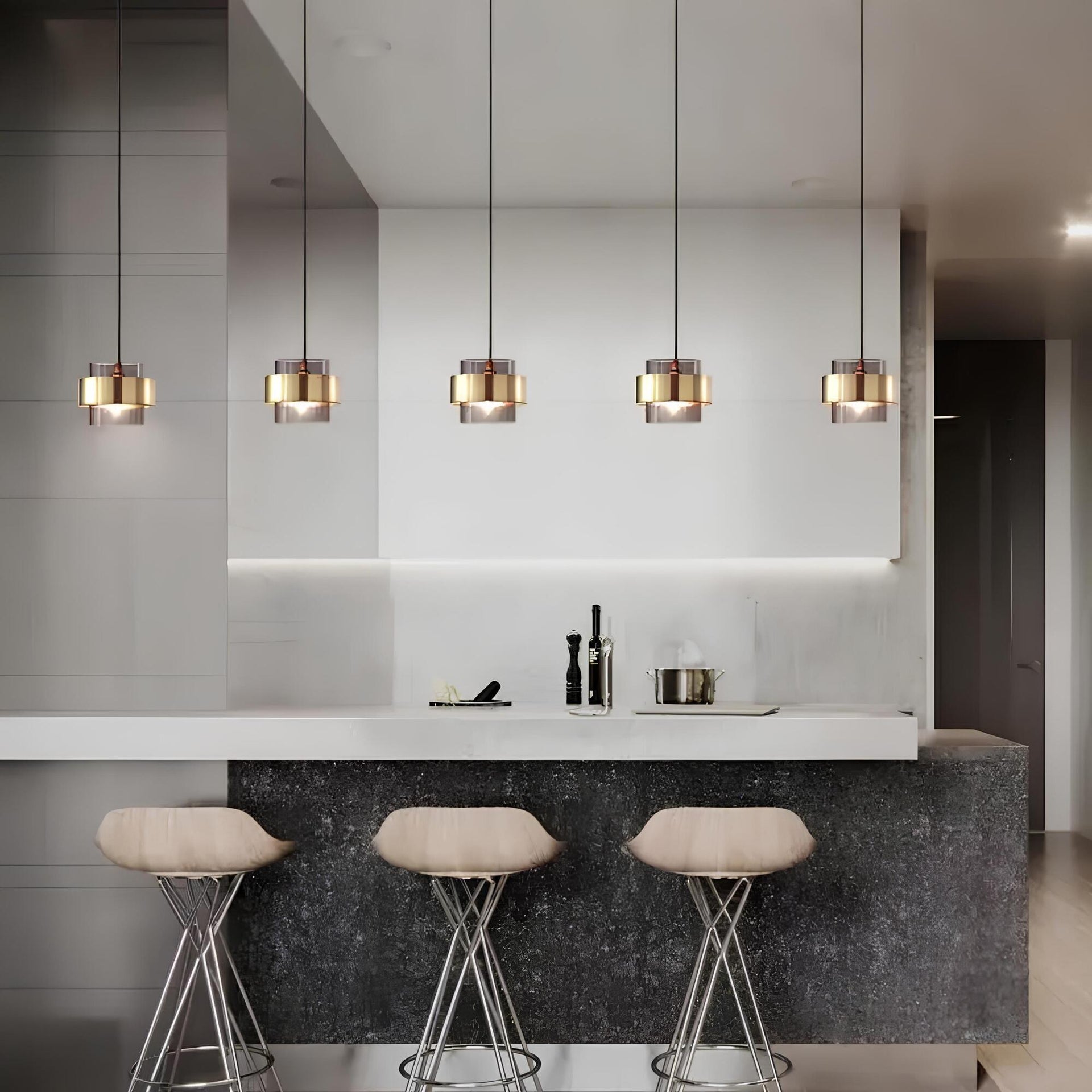 Marcellus - Moderne Glazen Hanglamp