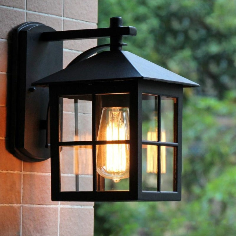 Isynora - Klasyczna lampa ścienna zewnętrzna